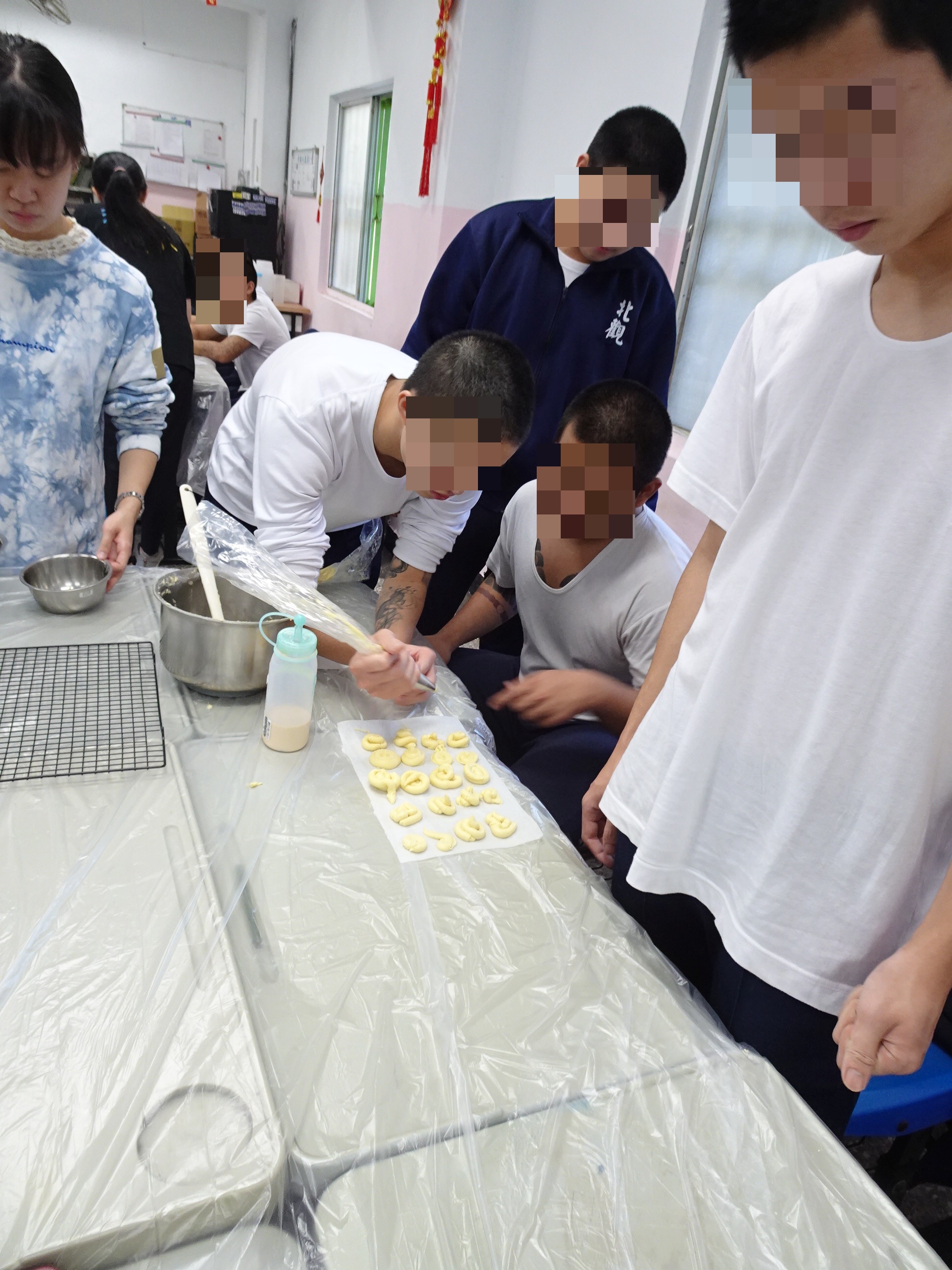 教導少年製作成品